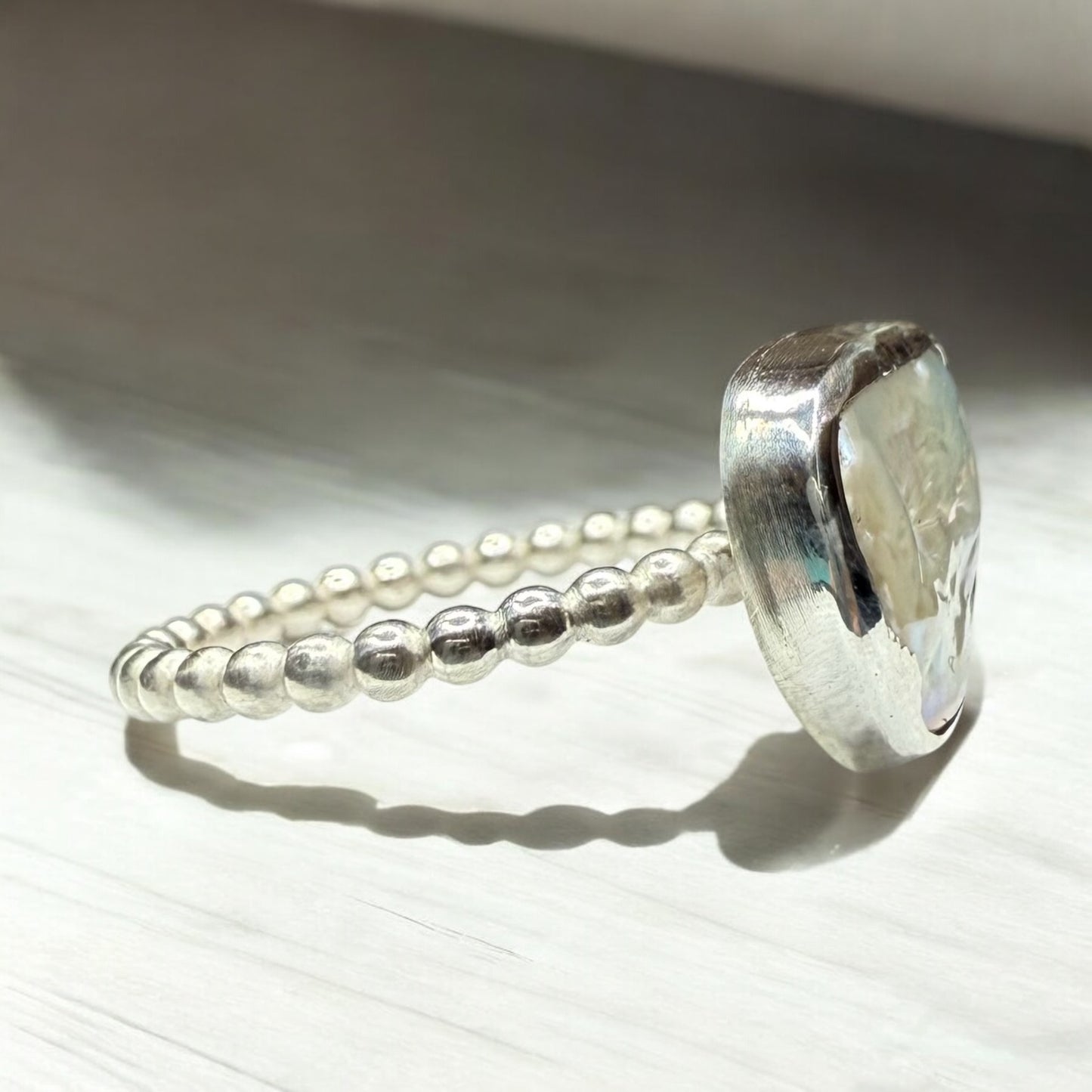 Luna Pearls: Sterling Silver Freshwater Pearl Ring - Assorted styles