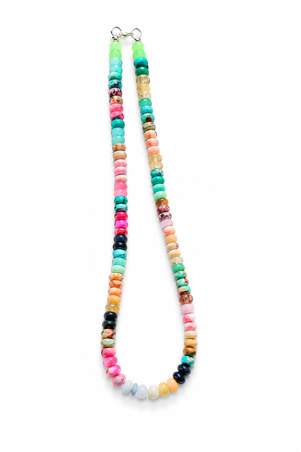 Happy Beads – Ocean Breeze | Handmade Quartz Gemstone Necklace