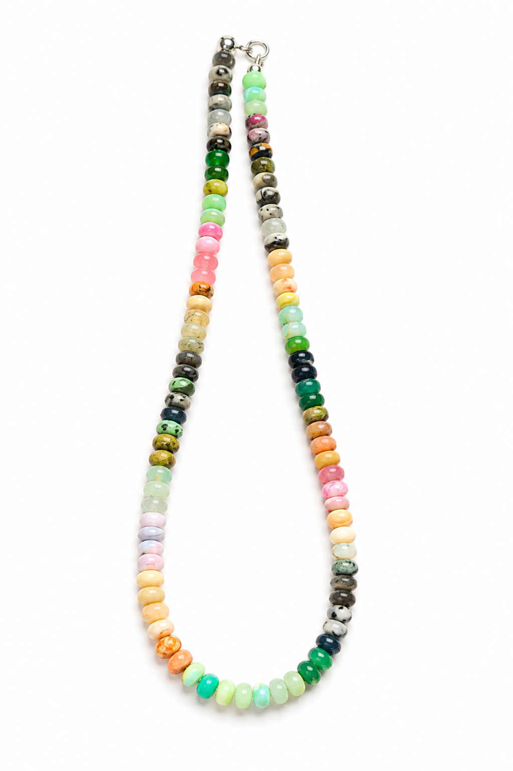 Happy Beads – Forest & Blush Necklace